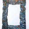 Mirror with metal frame by
Robert Odom
Metal Sculptor